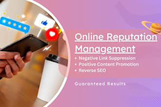 clean your online image, push down negative google results