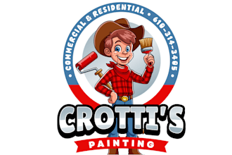 design high quality painter logo for your business with 24 hours