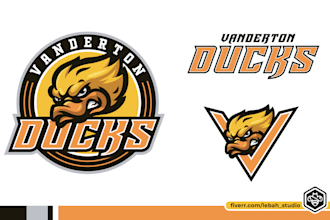 design logo for your hockey, ice hockey and other sports