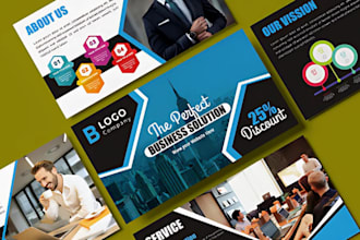 design powerpoint presentation, pitch deck, google slides and prezi