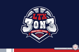 create professional logo for your basketball team