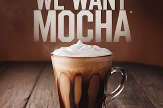 create social media, instagram post and food poster, food banner product design