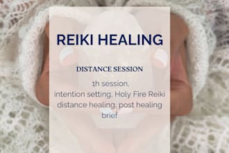 do a transformative reiki distance healing session