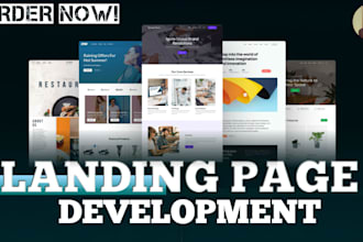 build high converting landing pages using reactjs, nextjs and HTML