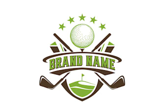 design high quality golf logo with unlimited revision
