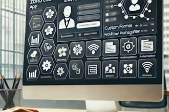 create custom zoho creator app to automate your business