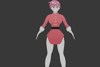 model 3d vtuber vrm