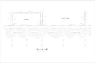 do a helical pile structural drawing of your project in autocad