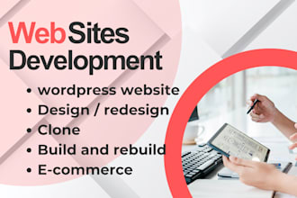 create wordpress website design,redesign,clone,build and rebuild