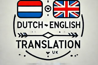translate english to dutch and dutch to english professionally