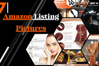design amazon listing images and infographics for high conversions