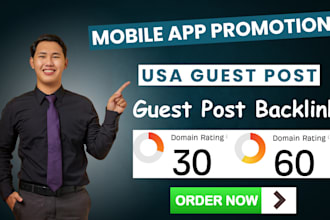 publish mobile app promotion article to provide USA guest post backlink