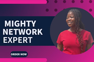setup mighty networks,skool, circle, buddyboss community platform