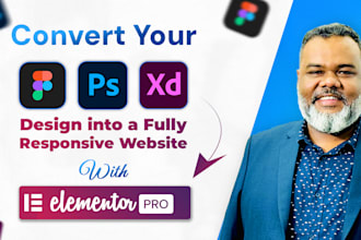 convert figma to wordpress website with elementor pro