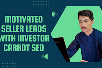 seo services for investor carrot sites to increase motivated seller leads
