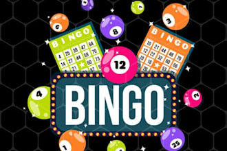 create and customize interactive bingo card bingo website bingo game