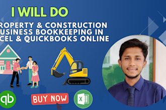 do property and construction business bookkeeping in qbo excel
