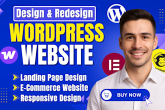 build, design, redesign or copy clone wordpress website