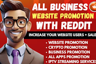 make reddit post ai app link saas iptv business crypto website ecommerce manage