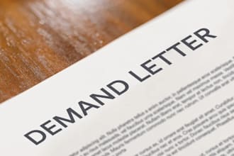 write you a legal agreement,patent and a demand letter