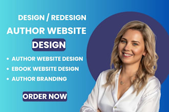 design redesign build ebook website author website children book website