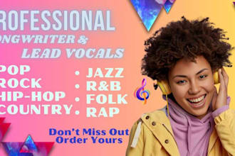 be your female singer female rock singer metal vocals metal drummer metal mix