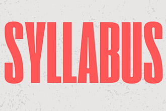 online course content syllabus course creation lesson plan instructional design
