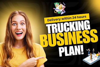 write tailored trucking business plan