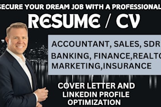 provide professional resume writing, CV and cover letter service