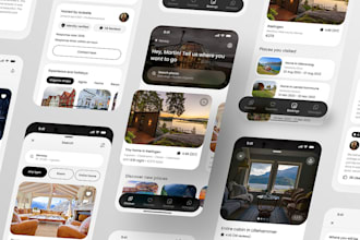 create flight booking app, resort booking, ticket booking app, hotel booking app
