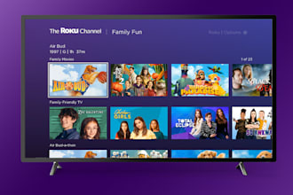 develop roku tv channel, fire tv, webos, lg tv and all smart tv platform apps