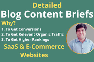 create detailed SEO blogs content briefs