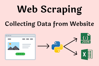 do data entry, data scraping, web research