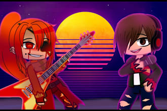 create character and animation for friday night funkin mod