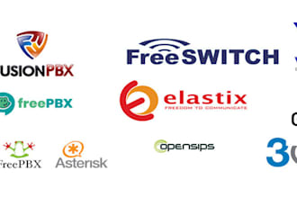install voip, asterisk, freepbx, 3cx, vitalpbx, magnus billing, fusionpbx, pbx