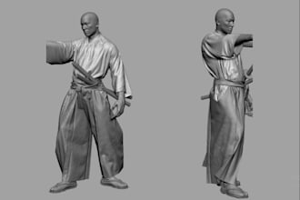 create, rig 3d character model 3d character design 3d game character, metahuman