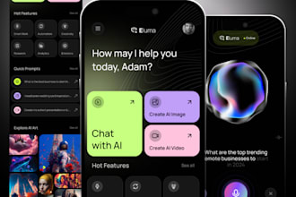 develop amazing ai chatbot app, conversational ai app, intelligent chat app