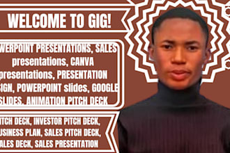 design presentation,sales presentation, powerpoint animation sales pitch or deck