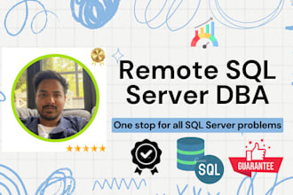 provide remote sql server dba services
