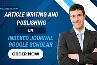 write and publish research articles in q1, q2 indexed journal, ieee, springer