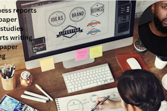 write business reports, apa paper, case studies, and research summary