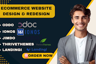 build oddo website redesign oddo, thrivethemes, landingi, jimdo, ionos, unbounce