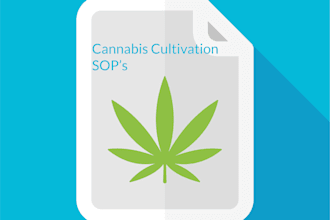 write cannabis standards operating procedures gmp compliant