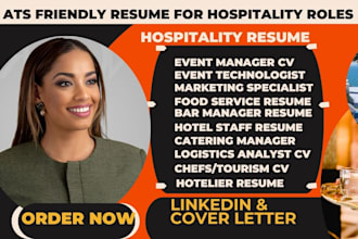 a job winning resume for event management, event planner, av manager, venue cv
