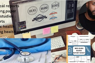 do your medical research and write nursing case studies