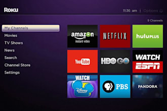 do roku channel setup, sdk video uploading