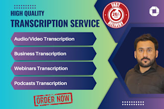 do accurate audio and video transcription