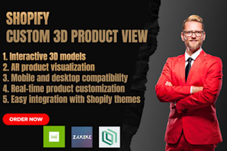 setup shopify custom 3d product views shopify ar threeki faro zakeke poxel