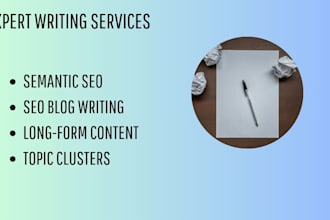 write SEO blog posts and articles with semantic lsi depth