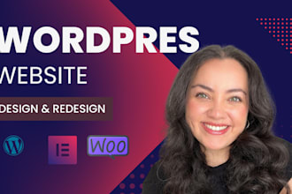 create, rebuild or redesign wordpress business website